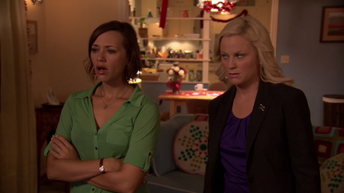 AND ANY TIME YOU SEE TWO WOMEN STANDING VERY CLOSE TO EACH OTHER... 