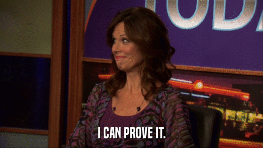 I CAN PROVE IT.  