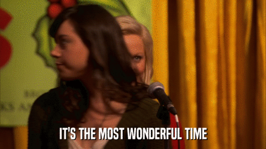 IT'S THE MOST WONDERFUL TIME  