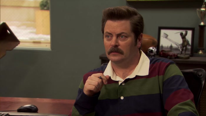 WAIT, APRIL, IF YOU HAD TO CHOOSE BETWEEN THESE TWO TIES... 