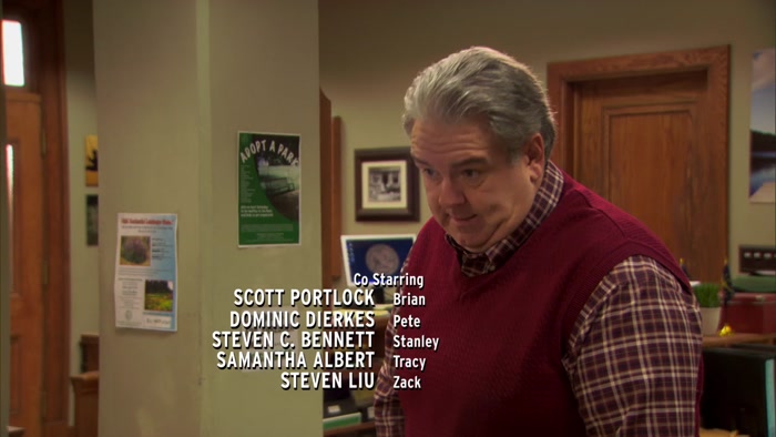 I WANT TO TALK TO RON ABOUT THE SIZE OF MY DESK. 