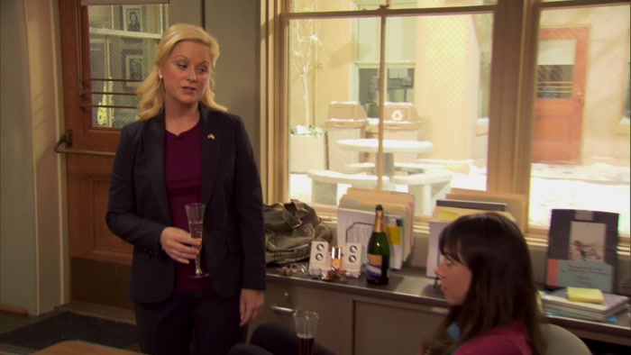 SHE WAS AN INTERN WHO COULD GIVE A C-R-A-P ABOUT LOCAL GOVERNMENT. 