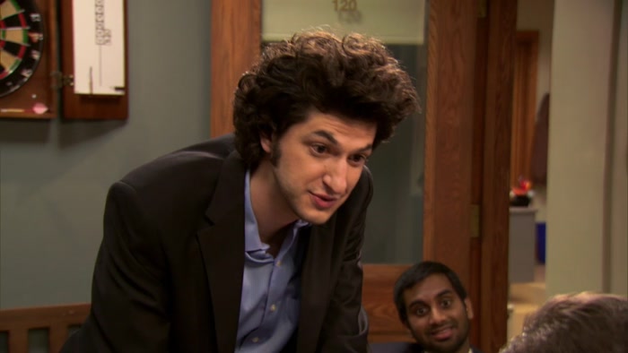 TWO, WHO IS THAT HOT INTERN CHICK OUT THERE? 