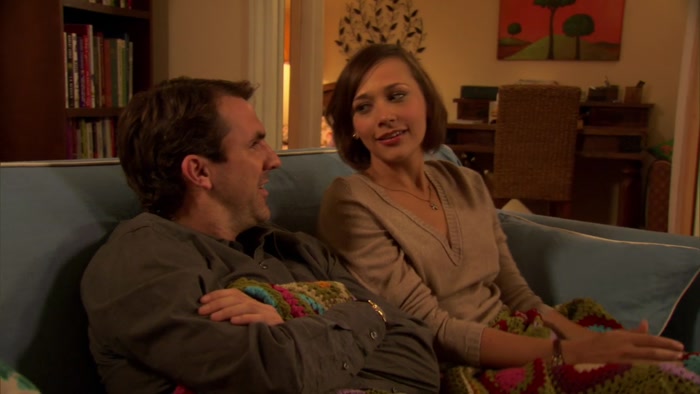 I SET LESLIE UP ON A DATE.  