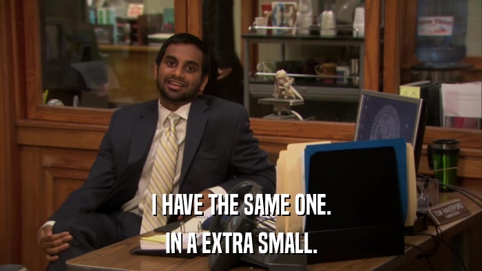 I HAVE THE SAME ONE. IN A EXTRA SMALL. 