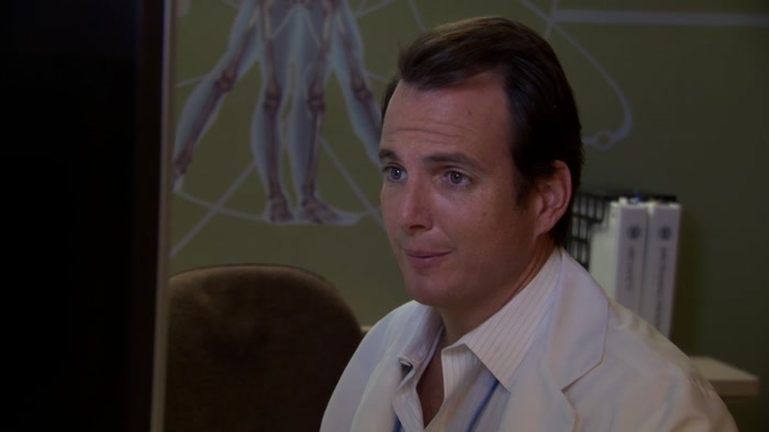 - YES SHE DOES. - YOU GOT TO KEEP STILL. NO TALKING, LESLIE. 
