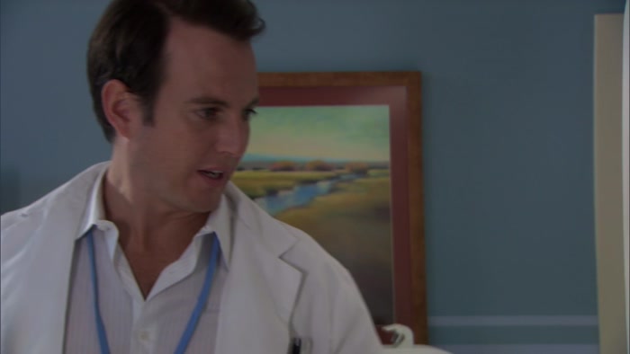 TRY NOT TO SMILE TOO MUCH. IT'LL EFFECT THE DIAGNOSIS. 