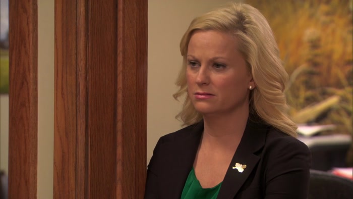 BUT ANN'S BEING A LITTLE WEIRD ABOUT IT. 
