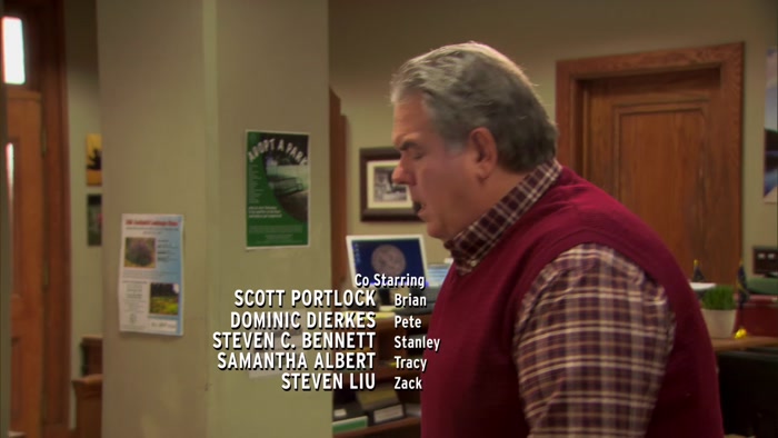 I WANT TO TALK TO RON ABOUT THE SIZE OF MY DESK. 