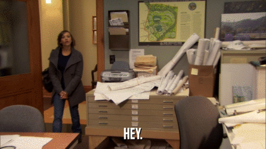 HEY.  