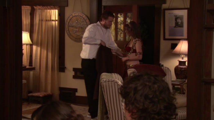A BELLY DANCER?  