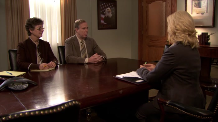 I PROMISE YOU, MISS KNOPE, THIS DISCIPLINARY COMMITTEE WILL GO OVER 