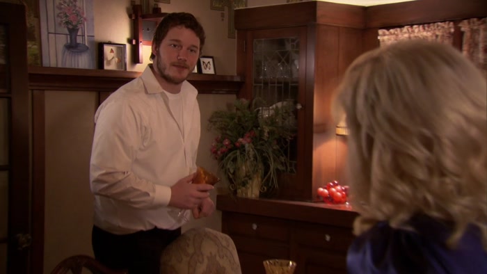 THEY ARE JUST GUESTS AT A REALLY AWESOME DINNER PARTY. 