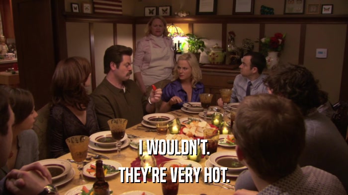I WOULDN'T. THEY'RE VERY HOT. 