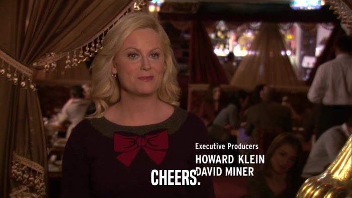 CHEERS.  