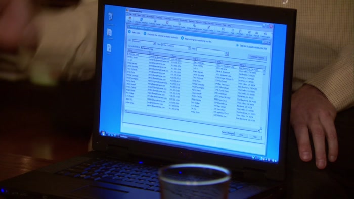 IS THAT IT'S EASY TO ASSEMBLE A LIST OF VENDORS... 