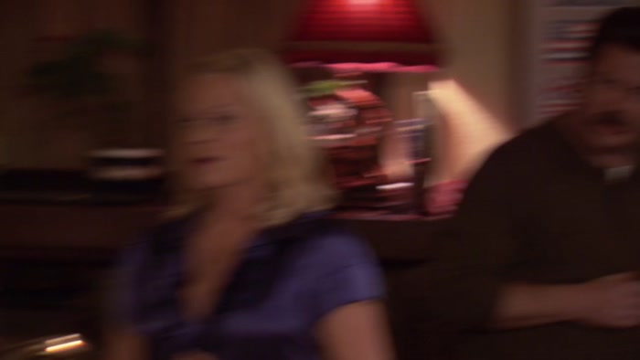 YOU'RE DOING WHAT, LESLIE?  