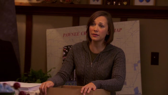 BUT YOUR HOUSE IS LIKE A CRAZY PERSON'S GARAGE. 
