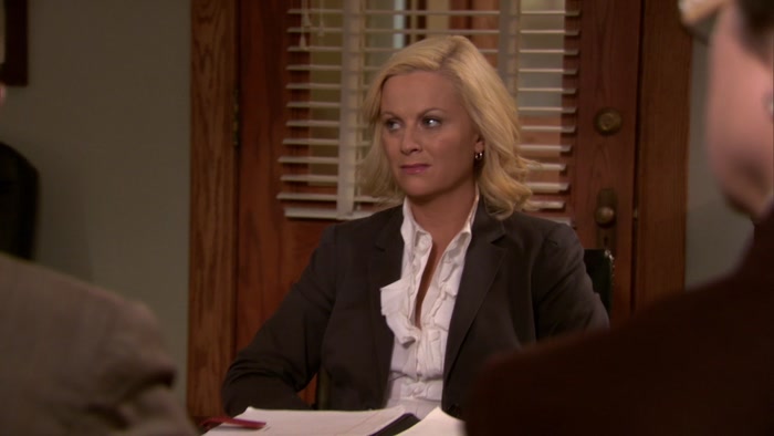 NO. I WOULDN'T HAVE. DID YOU HEAR LESLIE MAKE ANY PROMISES? 