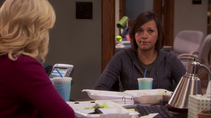 AND COOK HIM SOME CHICKEN AND TELL HIM IT'S PAWNEE COCKATOO. 