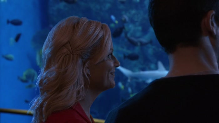 THAT FISH OVER THERE KIND OF REMINDS ME OF MY MOM. 