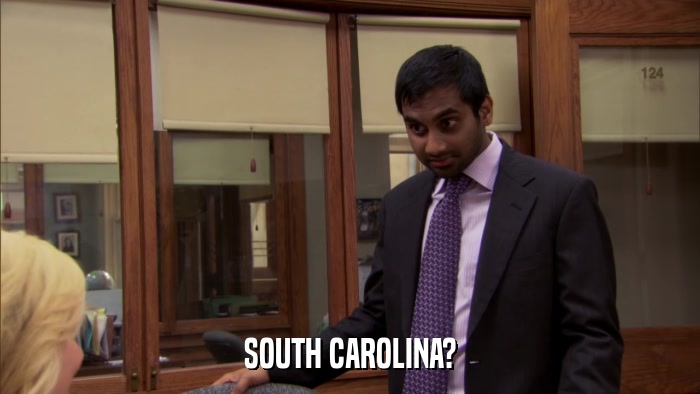 SOUTH CAROLINA?  