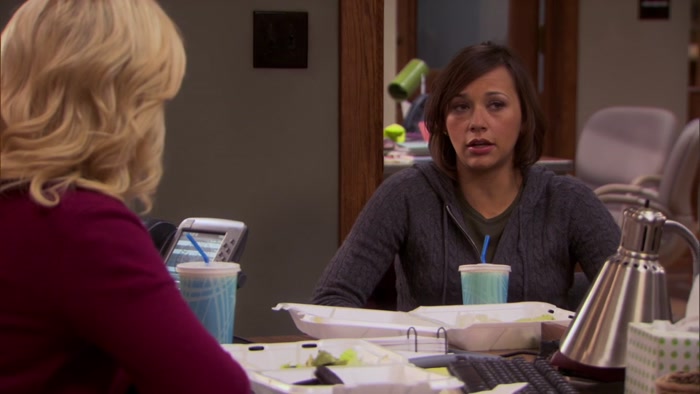 AND COOK HIM SOME CHICKEN AND TELL HIM IT'S PAWNEE COCKATOO. 
