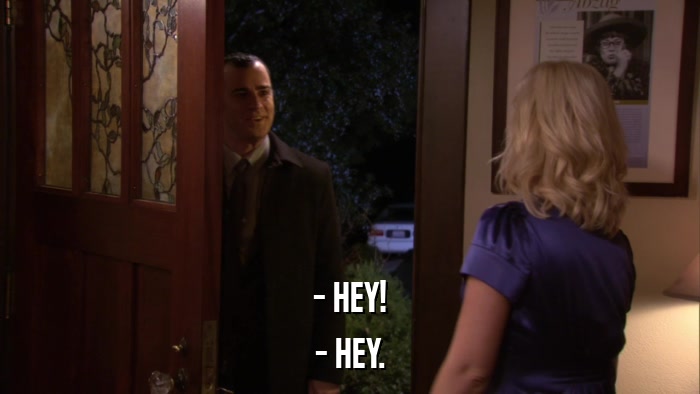 - HEY! - HEY. 