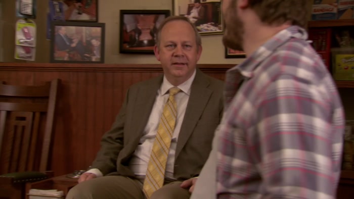 HI, KYLE. YOU KNOW, RIGHT BEFORE YOU SAT DOWN, 
