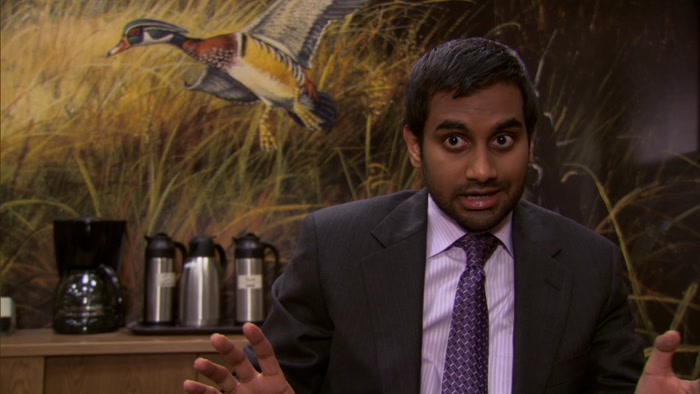 JUSTIN IS HIP. PAWNEE IS THE OPPOSITE OF HIP. 