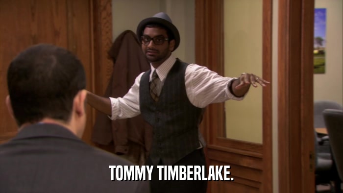 TOMMY TIMBERLAKE.  