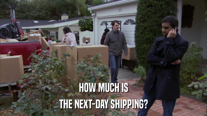 HOW MUCH IS THE NEXT-DAY SHIPPING? 