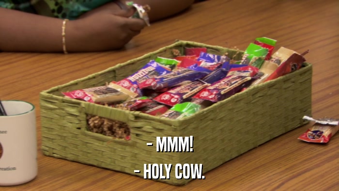 - MMM! - HOLY COW. 