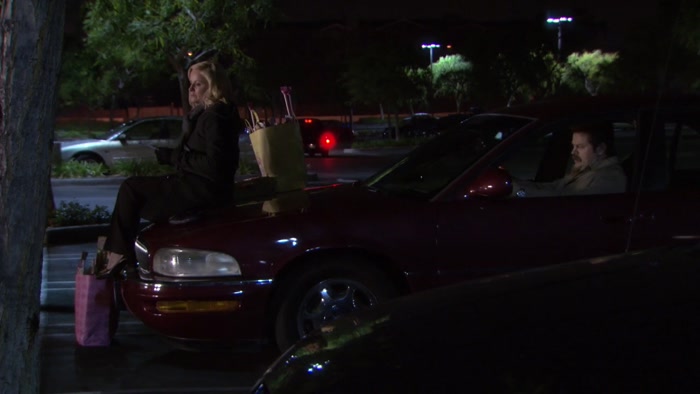 GET OFF MY CAR, WOMAN!  