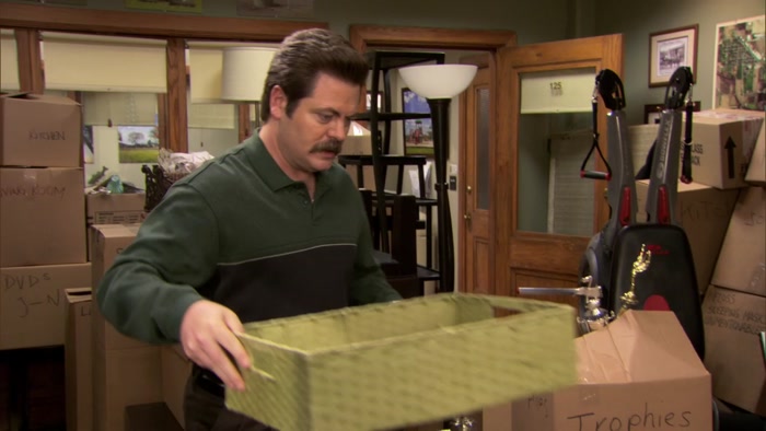 AND I DON'T WANNA SEE YOU DIGGING AROUND IN THERE LATER. 