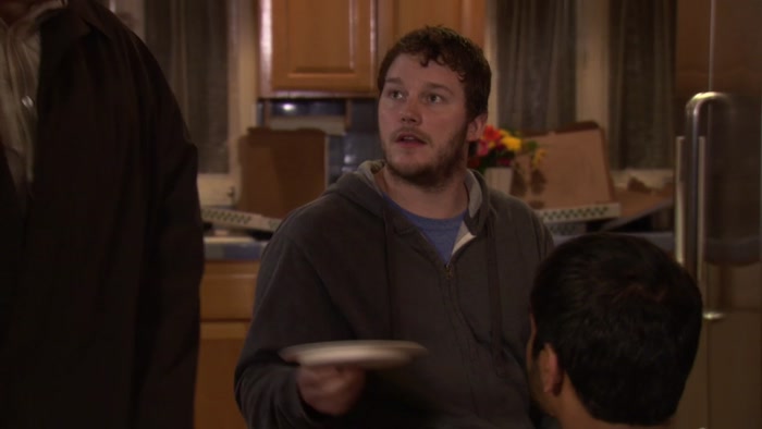 NOBODY EVEN TOLD ME THE PIZZA WAS HERE. 
