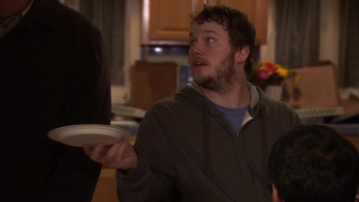 NOBODY EVEN TOLD ME THE PIZZA WAS HERE. 