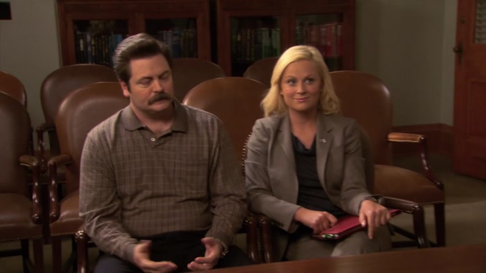 LESLIE, WHY MUST YOU STICK YOUR NOSE INTO EVERYONE ELSE'S BUSINESS? 