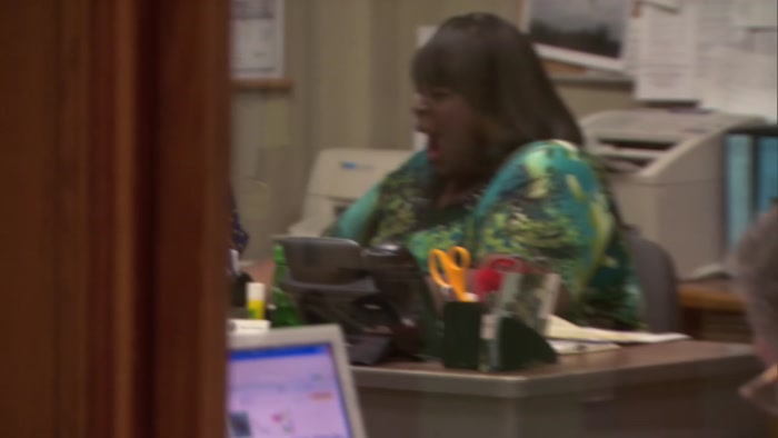- LESLIE? - YEAH? 