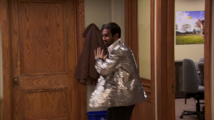 SEQUINS, MINUS THE GLOVES.  