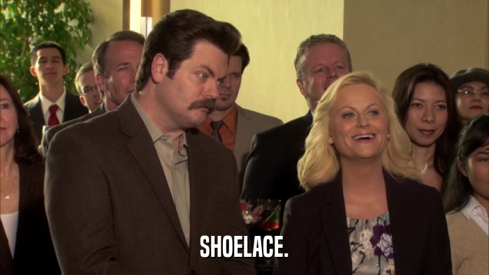 SHOELACE.  