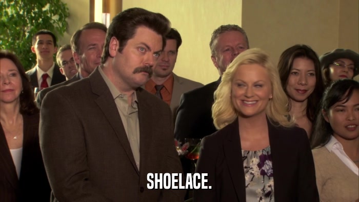 SHOELACE.  