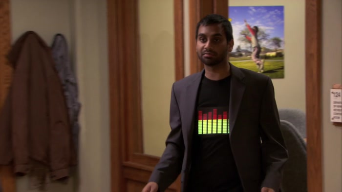 HEY, WHAT'S UP? I'M TOM. IS MY SHIRT LIGHTING UP? 