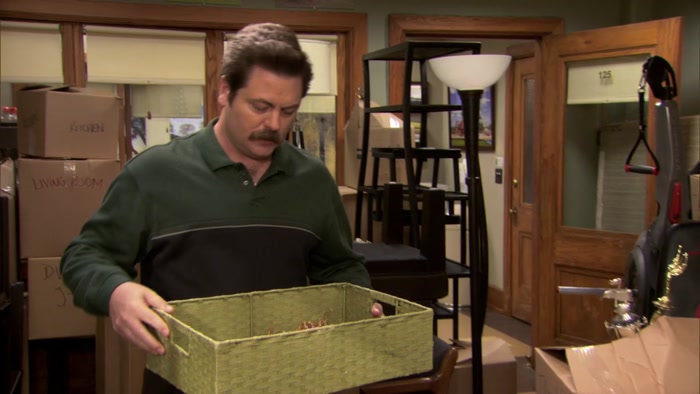 AND I DON'T WANNA SEE YOU DIGGING AROUND IN THERE LATER. 