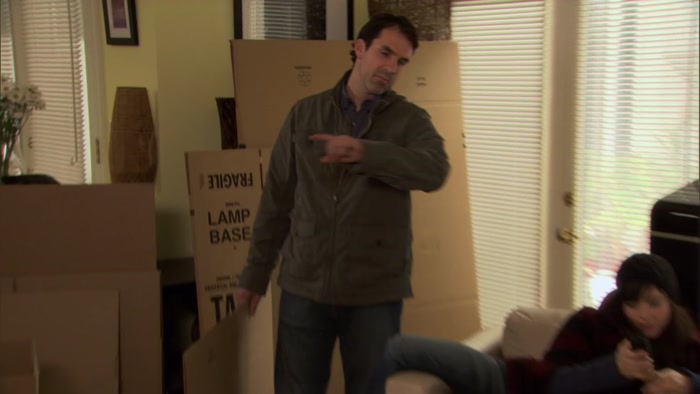 WE SHOULD REALLY PACK THIS ROOM UP AND GET MOVING. 
