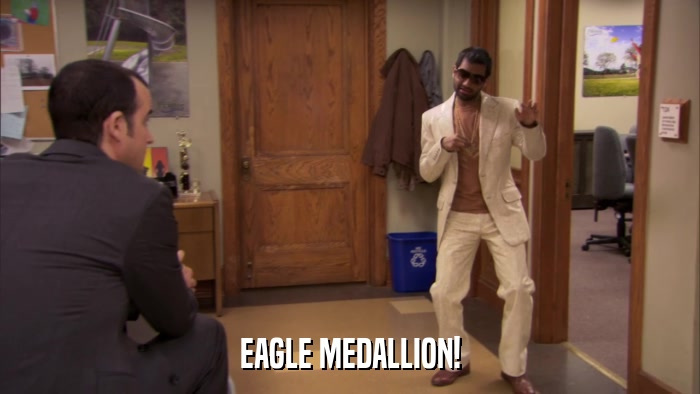 EAGLE MEDALLION!  