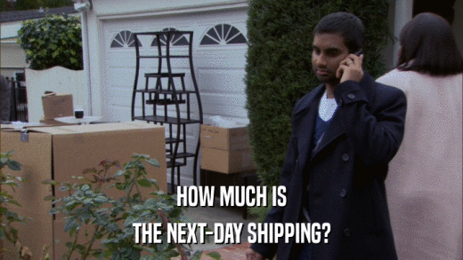 HOW MUCH IS THE NEXT-DAY SHIPPING? 
