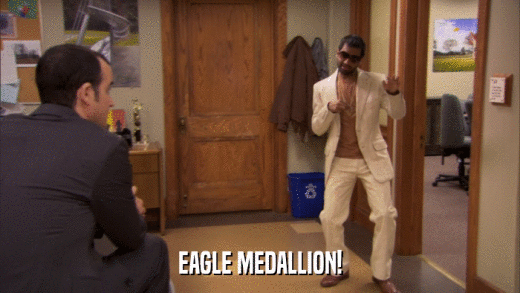 EAGLE MEDALLION!  