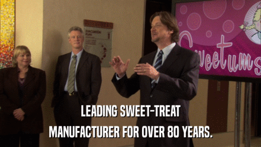 LEADING SWEET-TREAT MANUFACTURER FOR OVER 80 YEARS. 