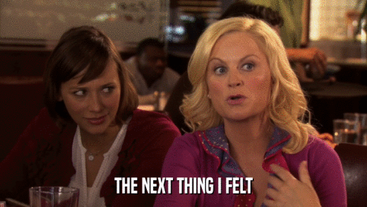 THE NEXT THING I FELT  